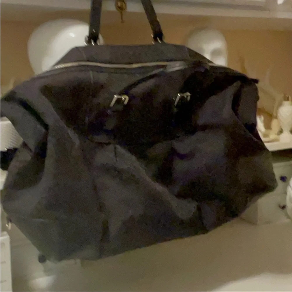 Authentic coach large travel luggage good conditions_12